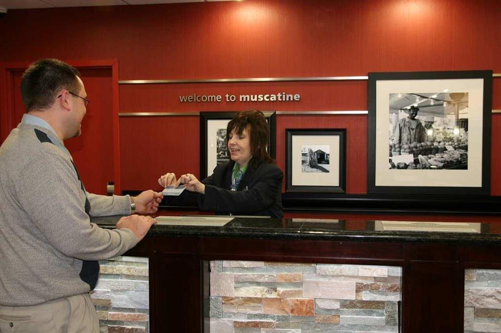 Hampton Inn Muscatine Εσωτερικό φωτογραφία